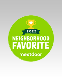 Logo Recognizing Austin Foot and Ankle Specialists's affiliation with nextdoor Neighborhood Favorite